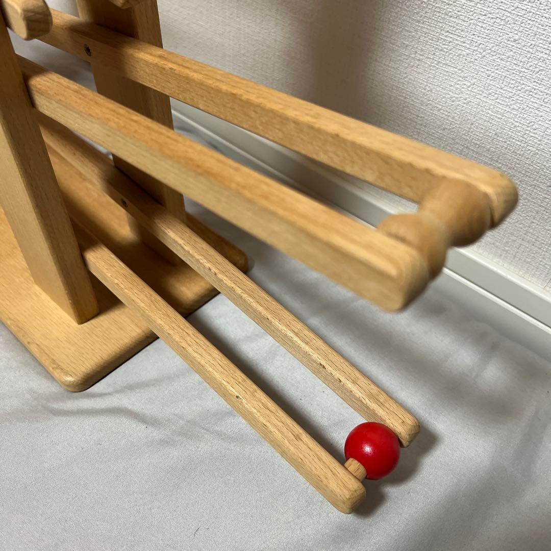 nic ニック　ドイツ　 木製　スロープトイ ニック社　希少　鈴付き円盤　追加