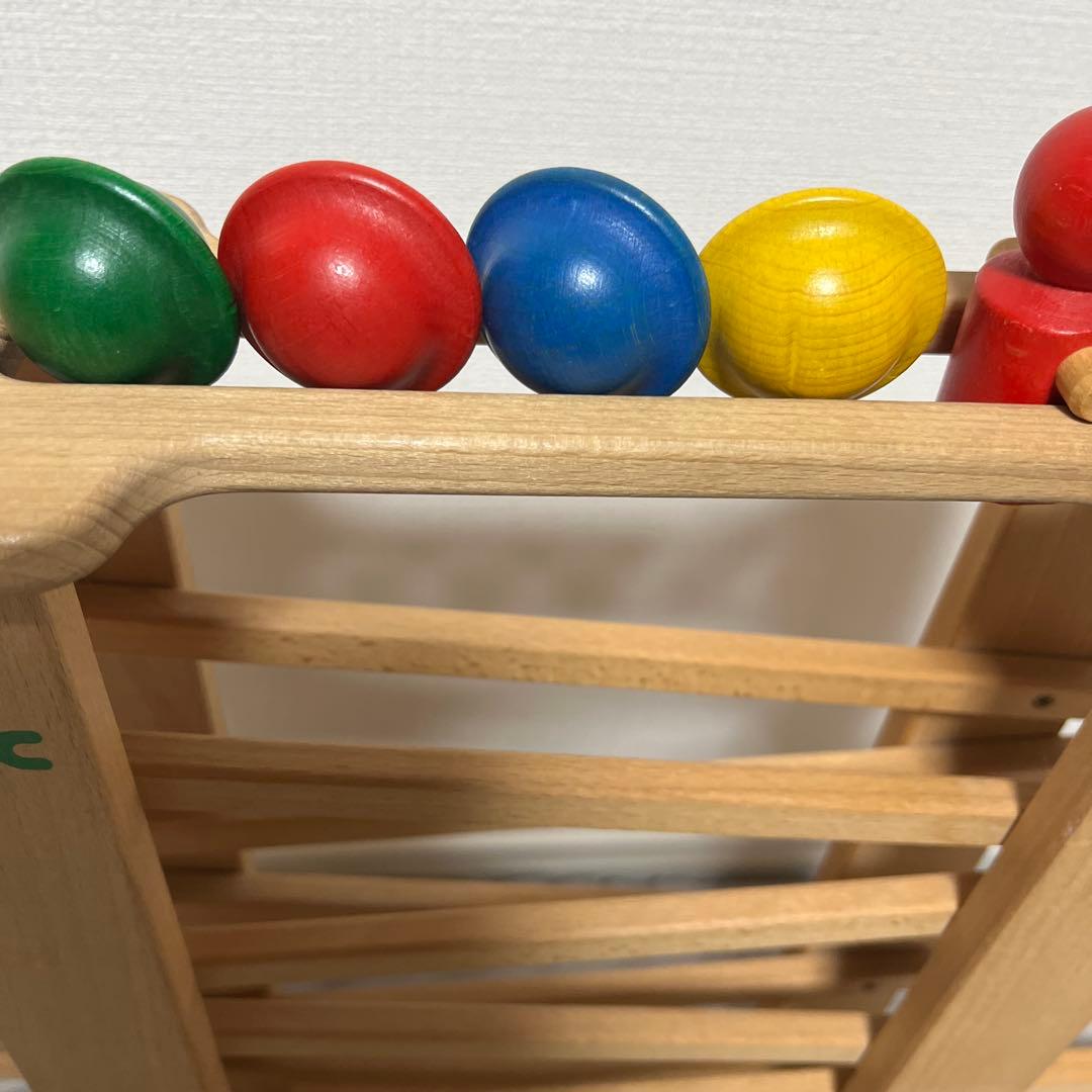 nic ニック　ドイツ　 木製　スロープトイ ニック社　希少　鈴付き円盤　追加