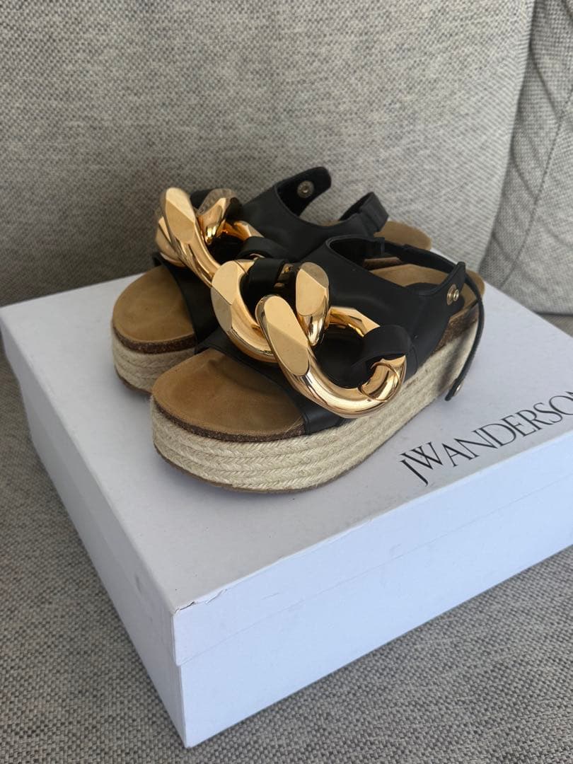 【週末限定お値下げ】JW ANDERSON チェーン エスパドリーユ サイズ36