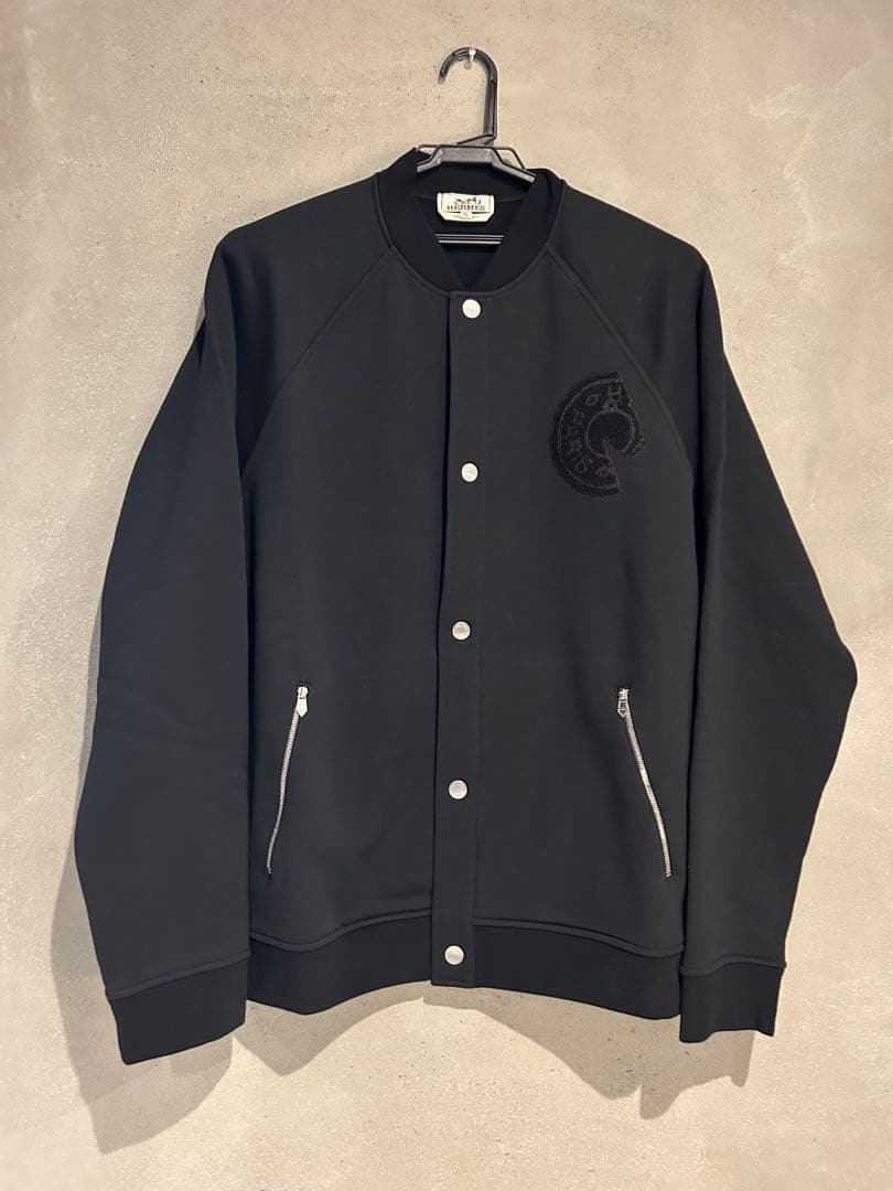 新品　HERMES エルメス　メンズ　テディブルゾンパッチ