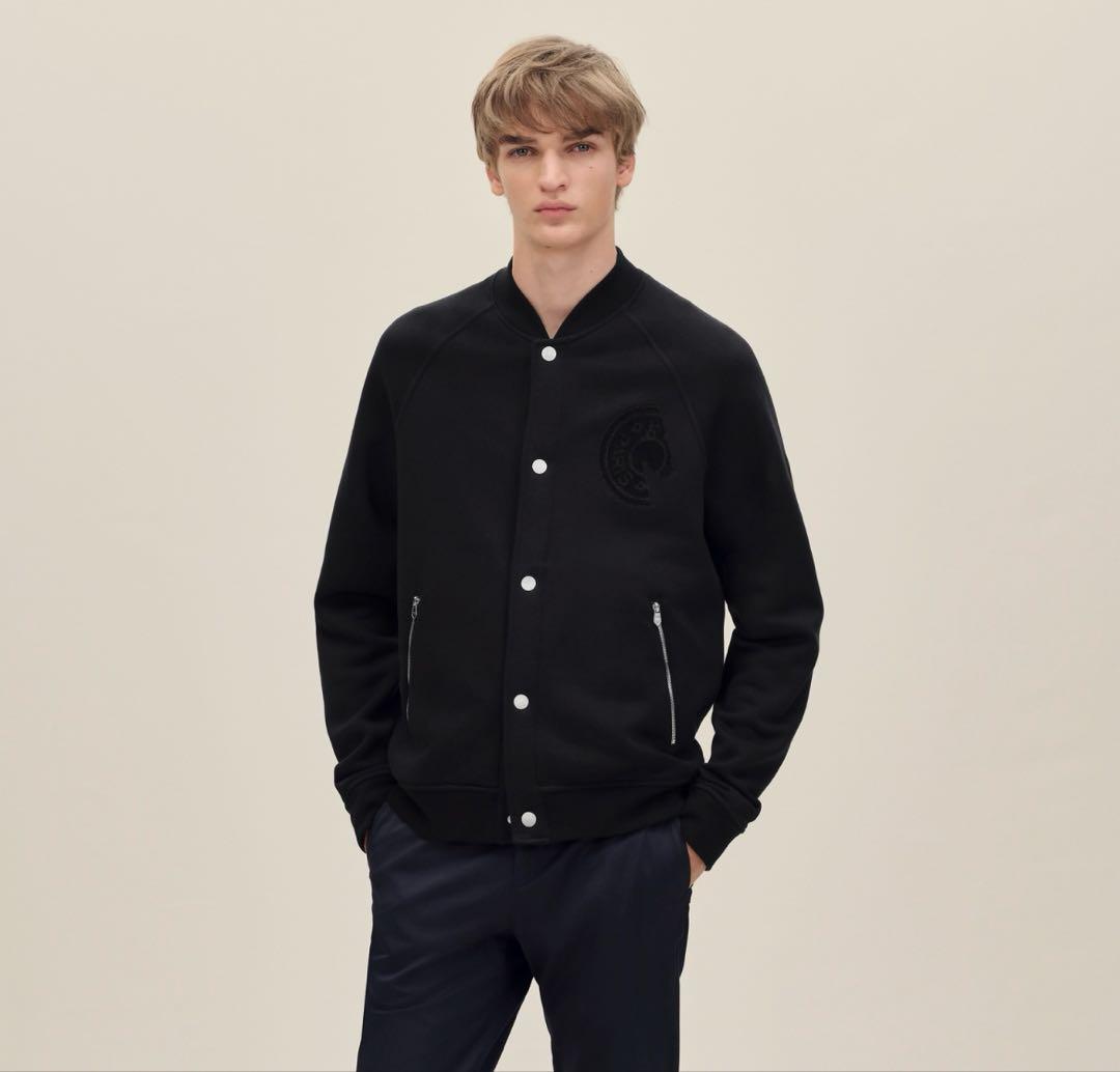 新品　HERMES エルメス　メンズ　テディブルゾンパッチ