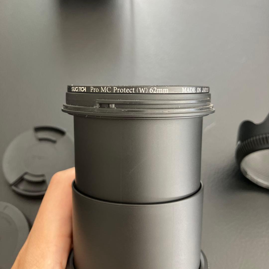 シグマ高倍率ズーム18-250mm ペンタックス　保護フィルター付