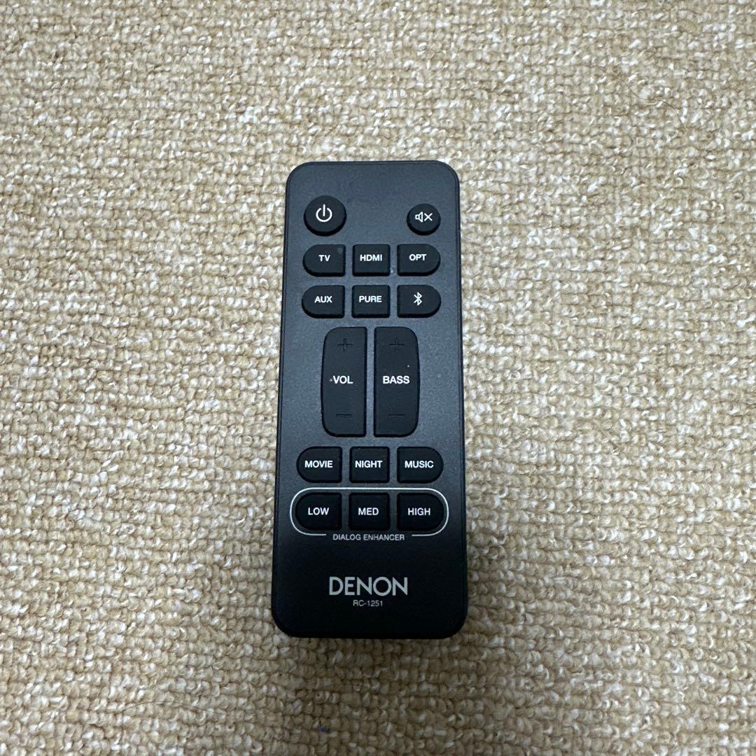 DENON サウンドバー DHT-S217 2023年製