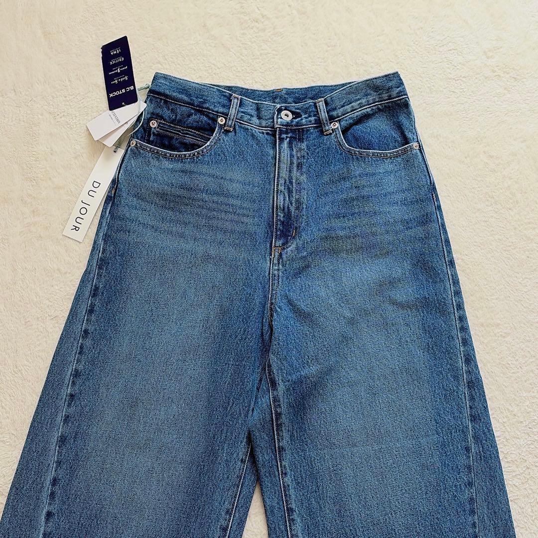 DU JOUR デニム　バレルレッグデニム　カーブデニム　B.C STOCK
