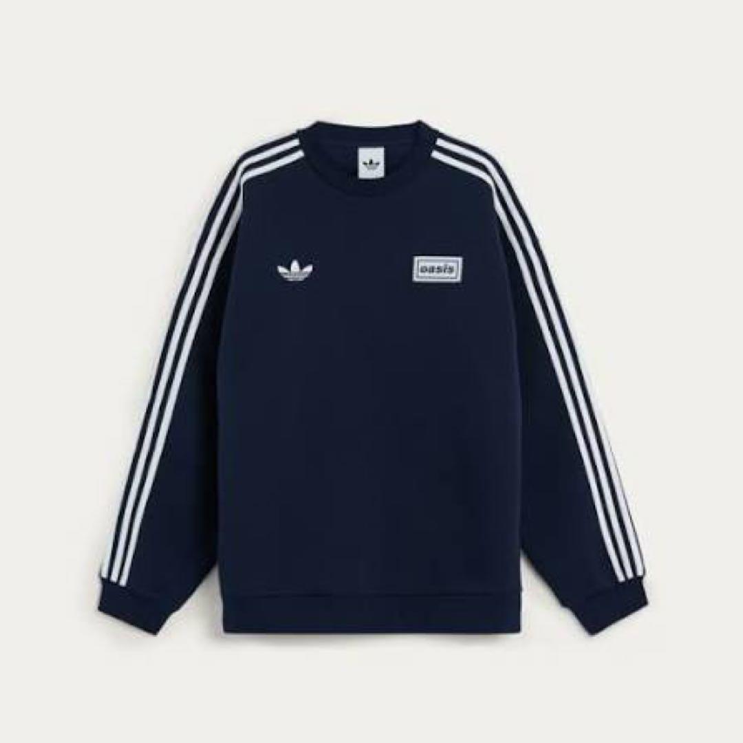 【新品未開封】adidas×Oasis オーバーサイズクルーネックスウェット L