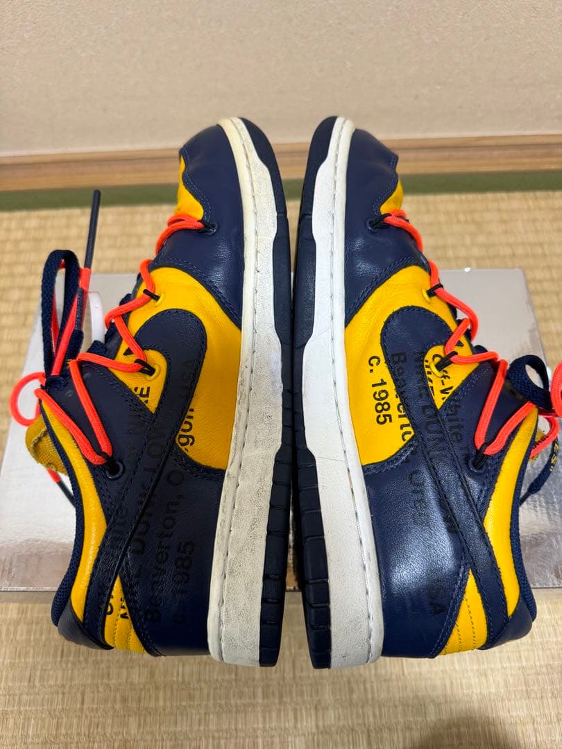 か*い様 NIKE DUNK LOW OFF WHITE スニーカー　美品