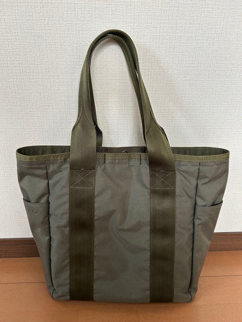 【美品】 BRIFING オリーブ トートバッグ