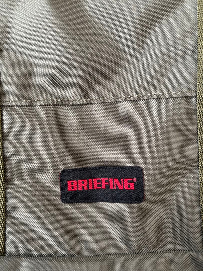 【美品】 BRIFING オリーブ トートバッグ