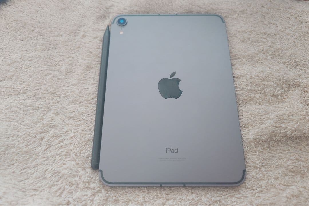 iPadmini6 256ギガ　セルラー　シムフリー　スペースグレイ　ペンシル付