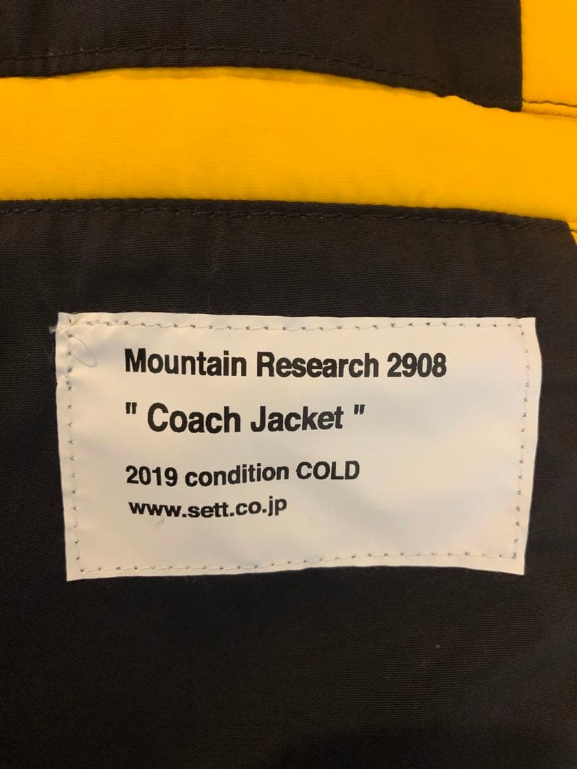 TA-2 mountain research コーチジャケット