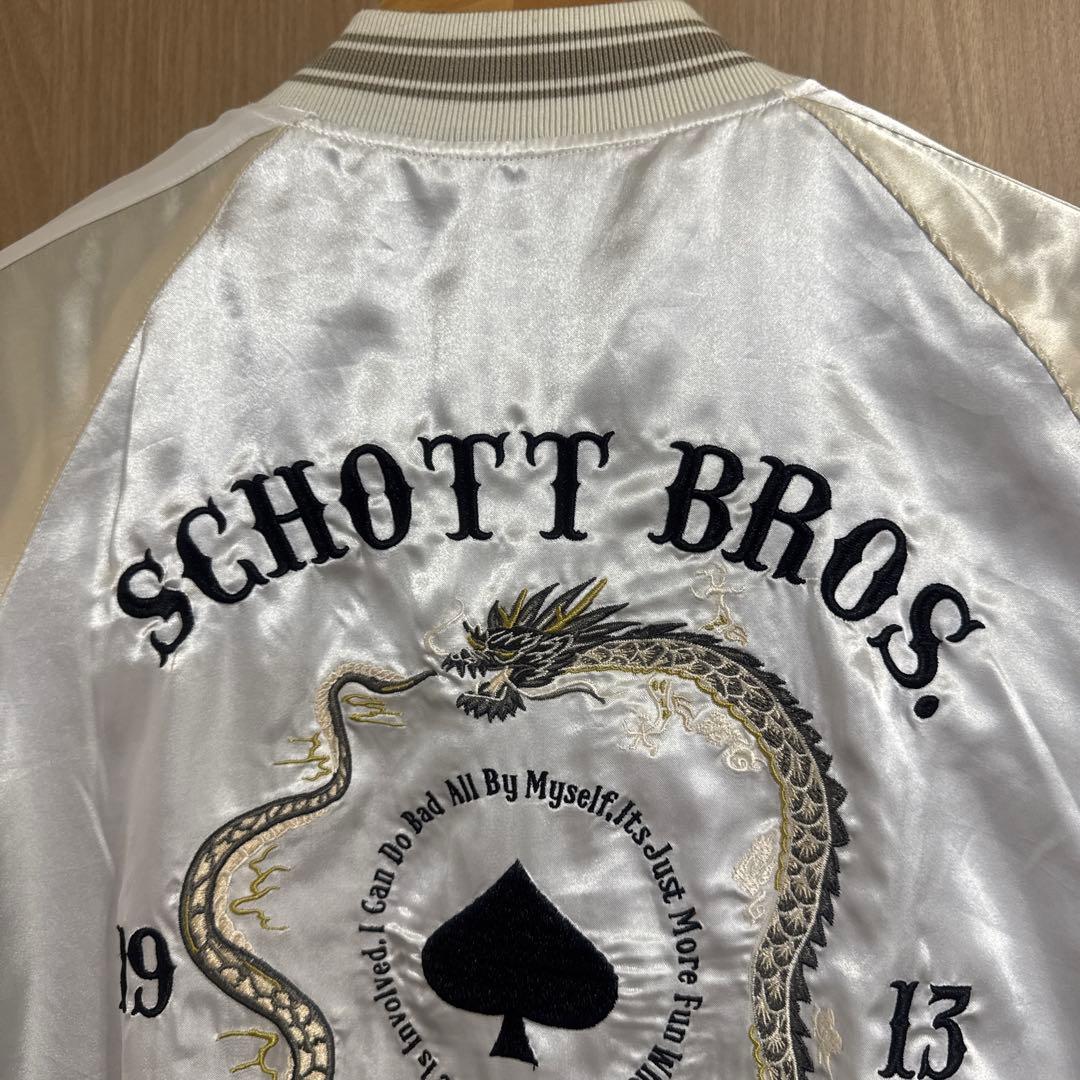 【K】Schott スカジャン サイズL
