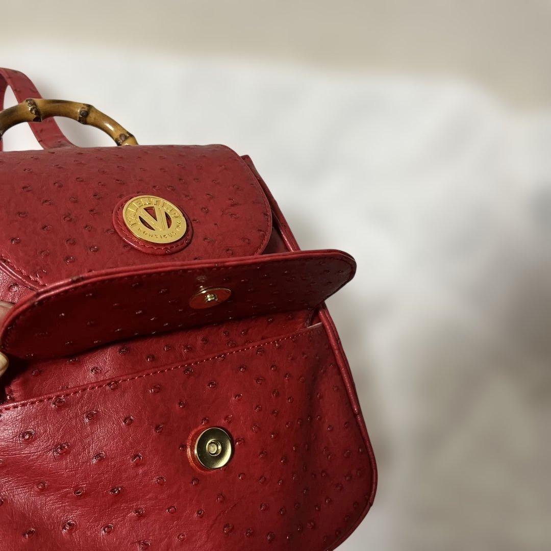 Anne　希少VALENTINO レザーリュック　ハンドバッグ