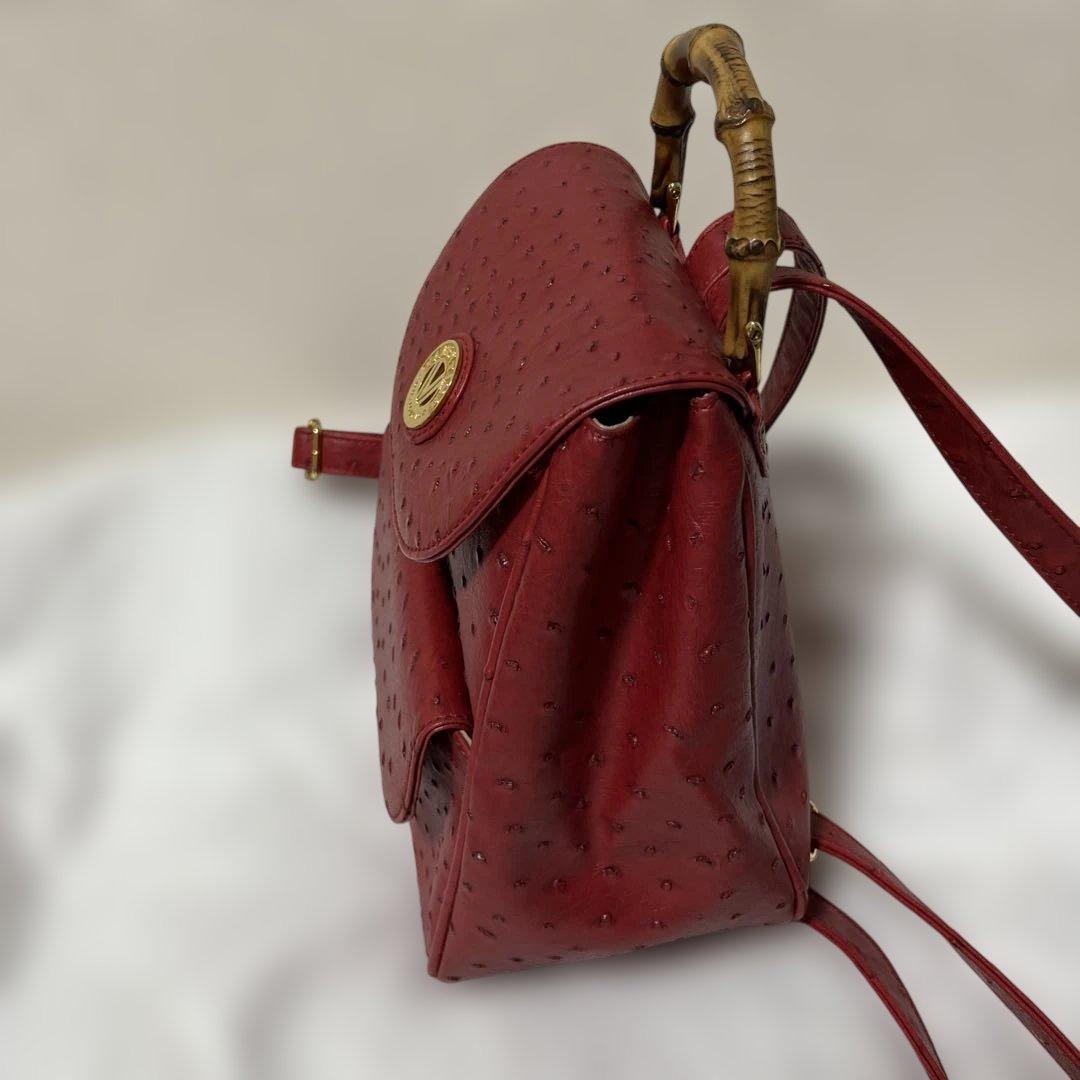 Anne　希少VALENTINO レザーリュック　ハンドバッグ