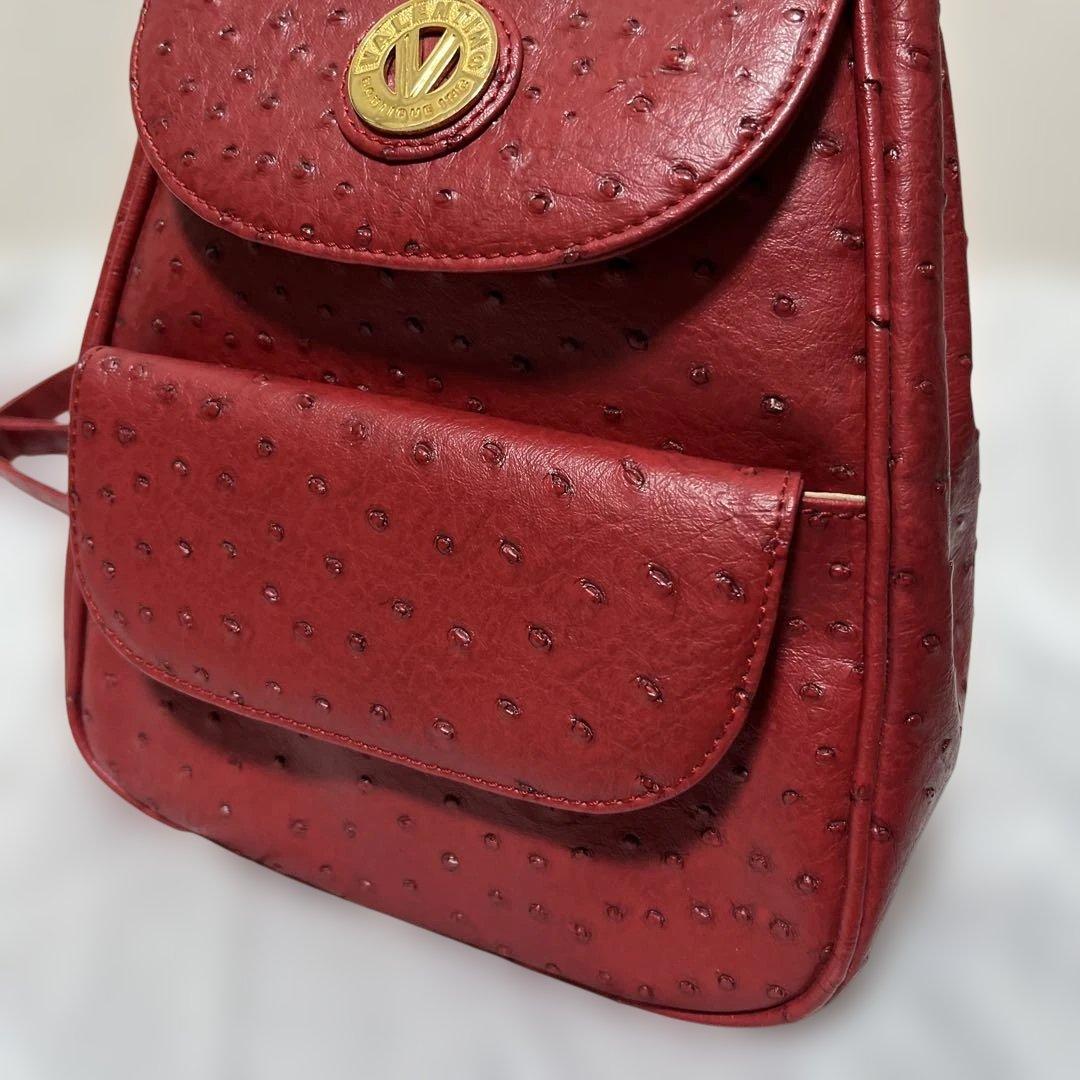 Anne　希少VALENTINO レザーリュック　ハンドバッグ