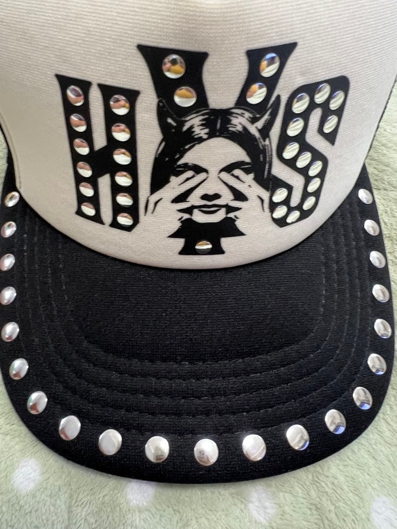 s*n様 ヒステリックグラマー SEE NO EVIL スタッズメッシュキャップ