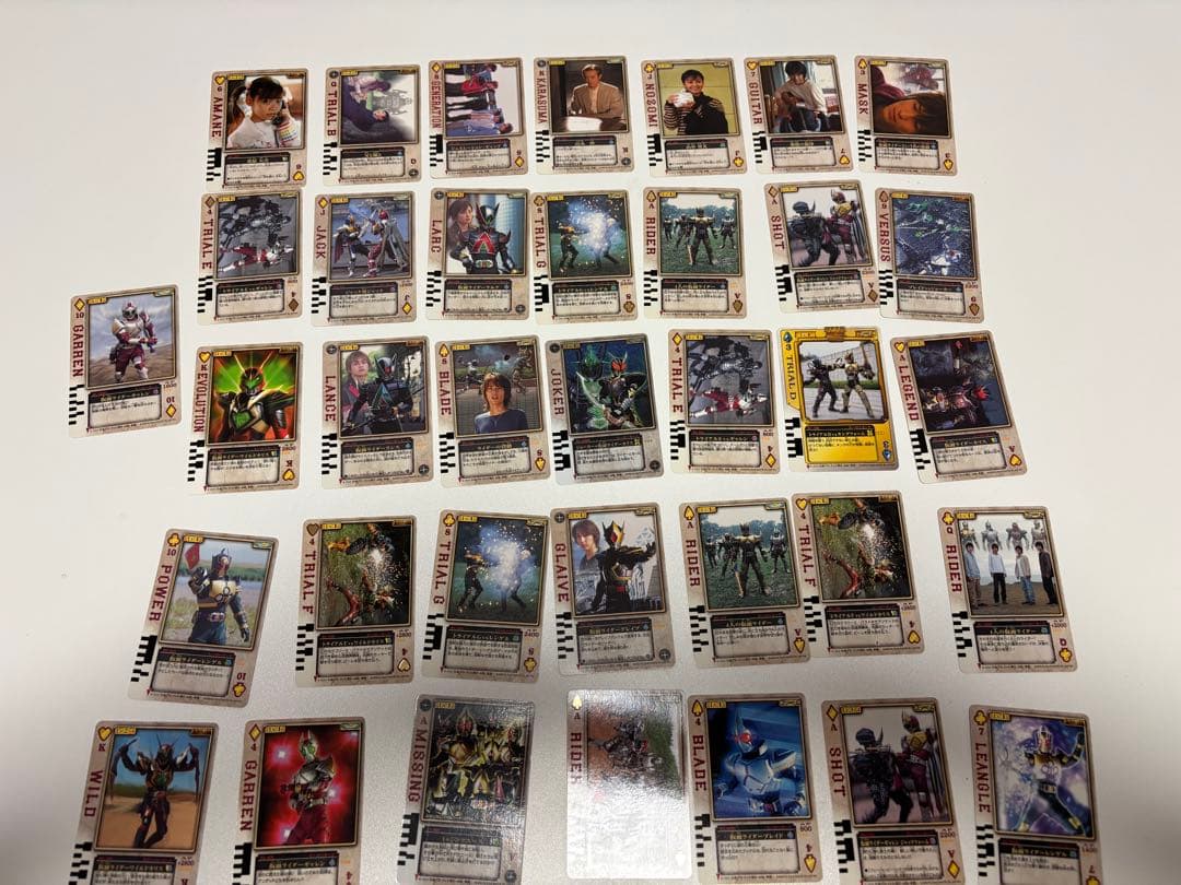 仮面ライダーブレイド ラウズカード ♠️♦️♥️♣️ まとめ売り