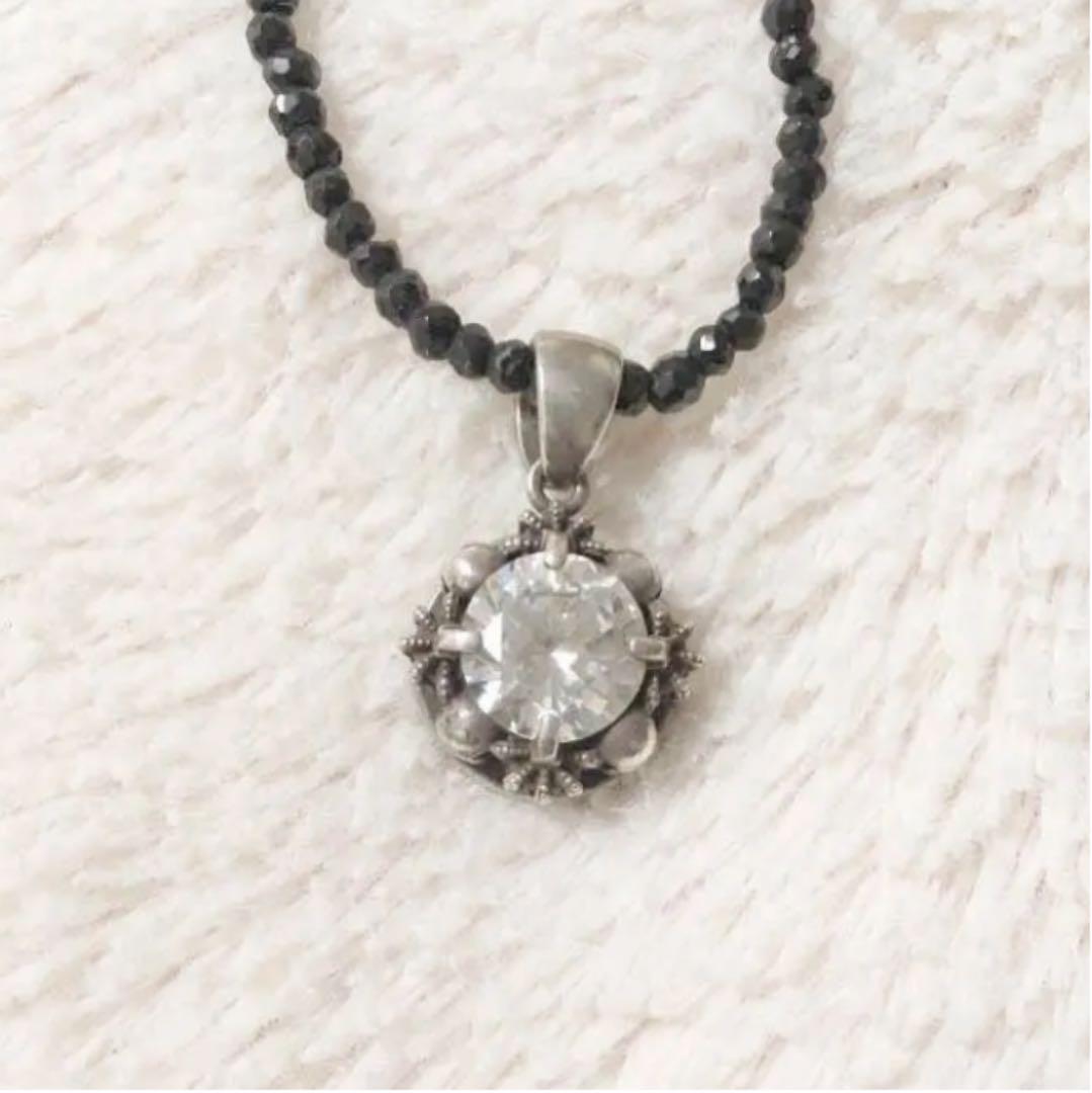 姫神 ジャスティンデイビス　ペンダントトップ　クロス　スカル　ジルコニア