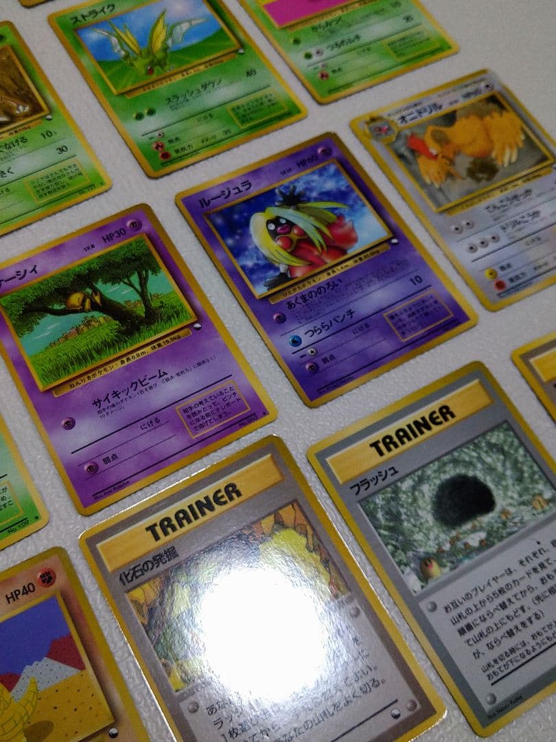 旧裏　ポケモンカード　拡張シート　 なにかの化石含む　コレクション 40枚