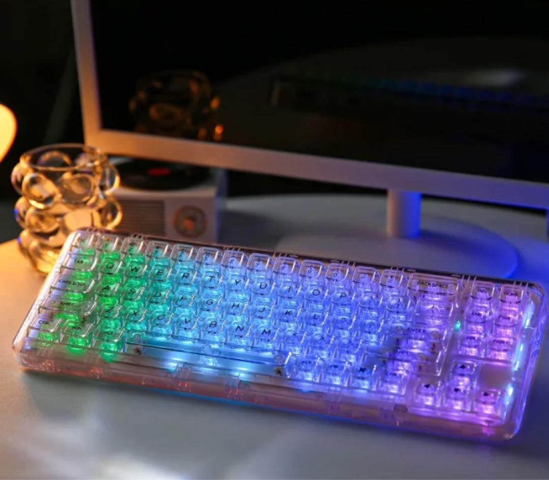 YUNZII X71 トライモードワイヤレスキーボード