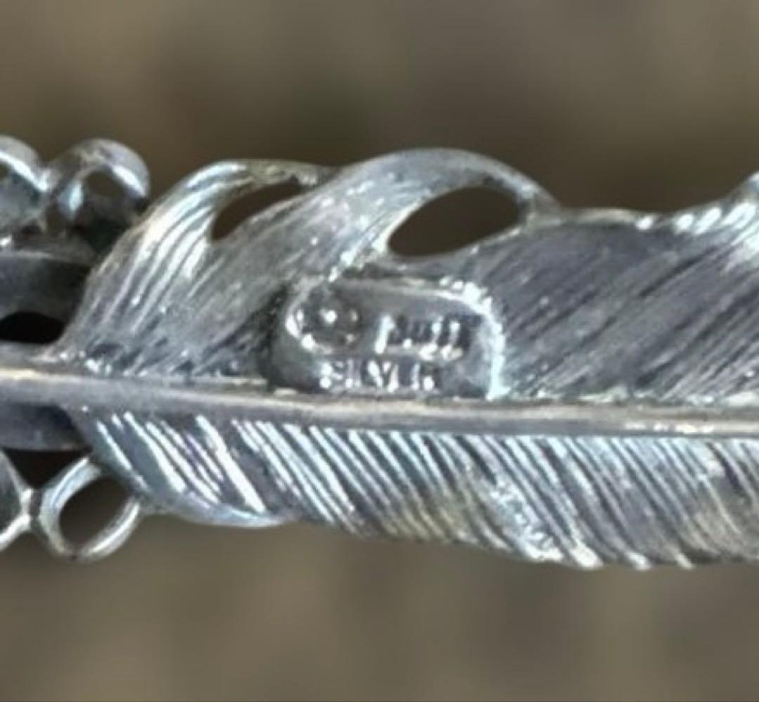 【新品・送料込】　buff ネックレスのトップ　シルバー×オニキス