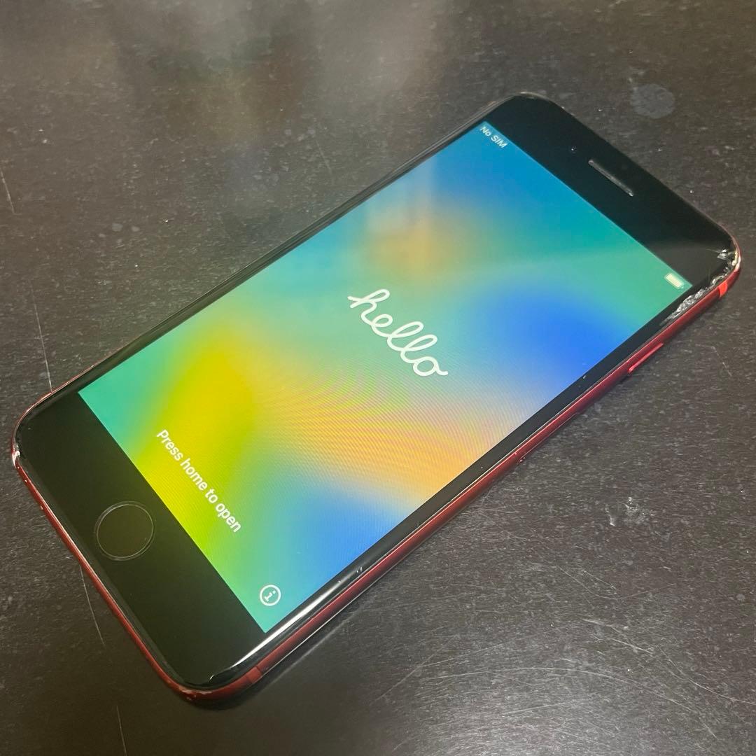 Apple iPhone 8 レッド　傷あり 256GB simなし