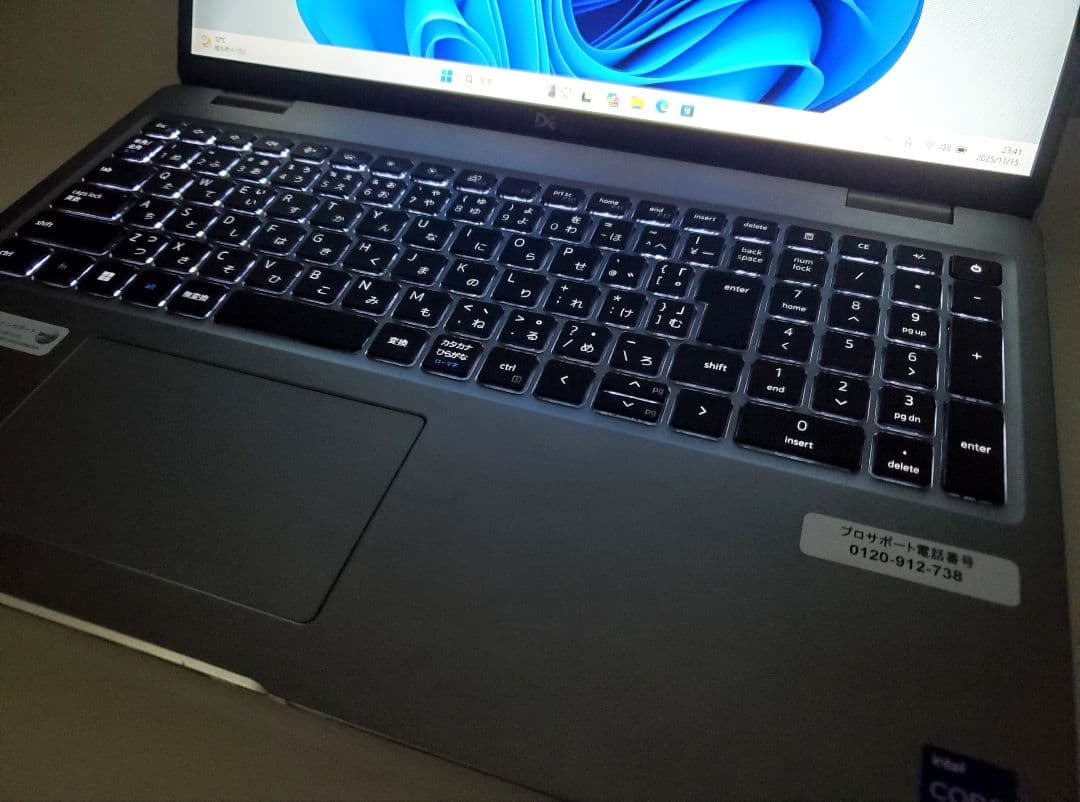 Windowsノート本体 Precision 3561 Corei7-11850H NVIDIA T600