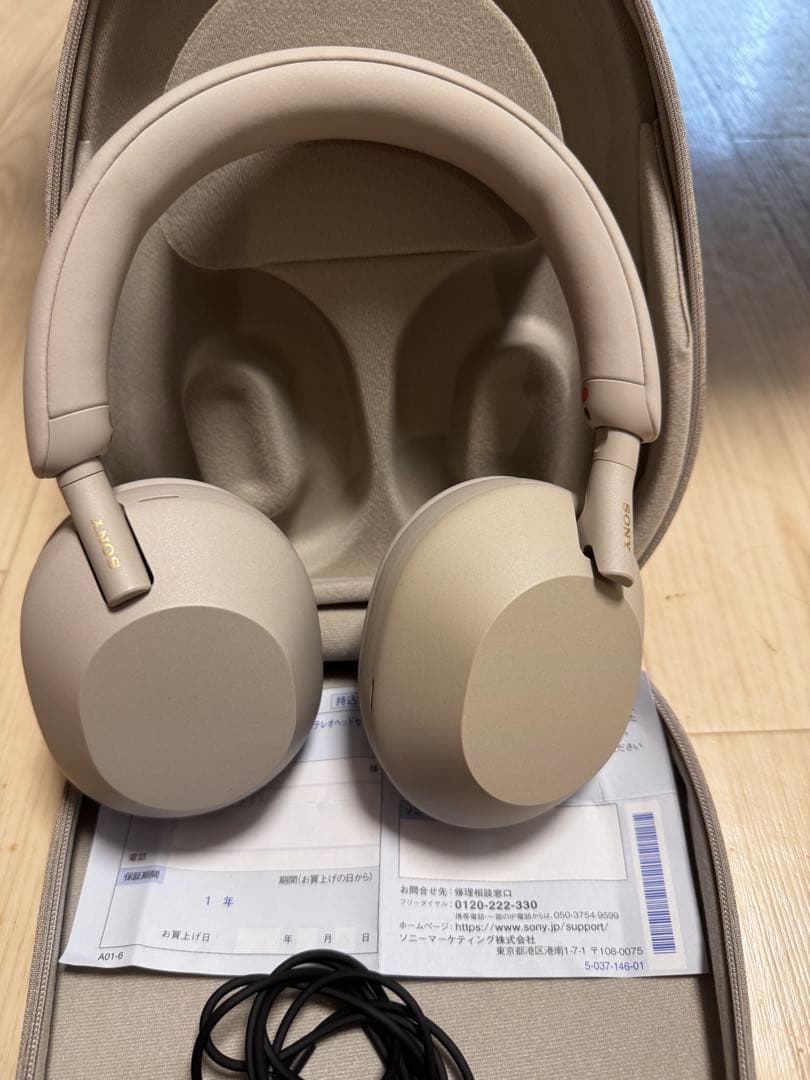 お値下げ限界。SONY WH-1000XM5 ワイヤレスヘッドホン ベージュ