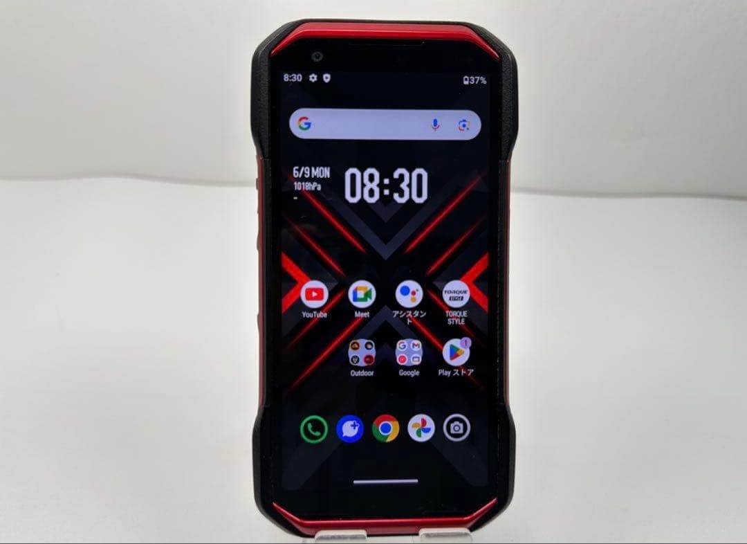 京セラ TORQUE G06 KYG03 au レッド 難あり