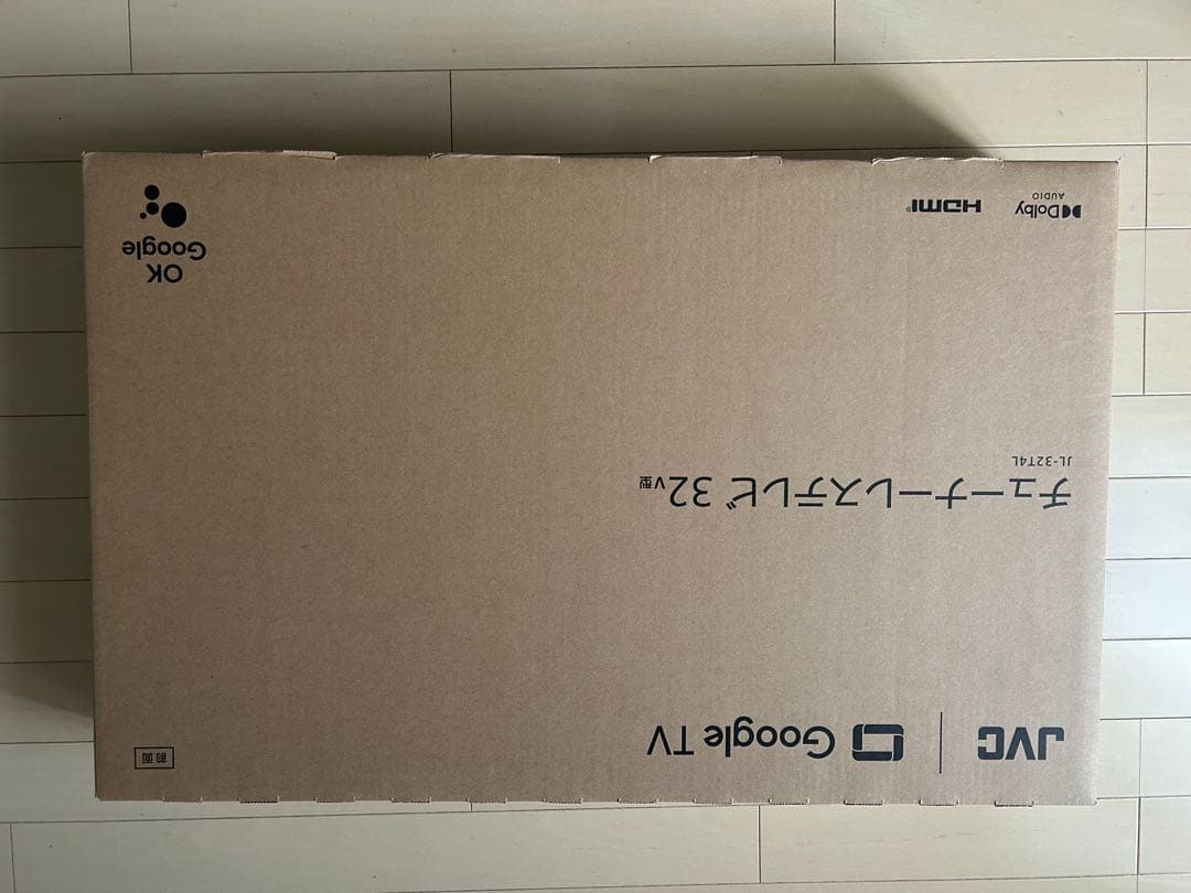 JVC Google TV 32インチ JL-32J74 チューナーレステレビ