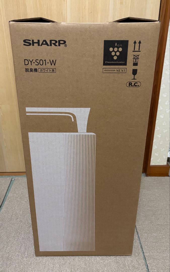 SHARP DY-S01-W 脱臭機 プラスマクラスターNEXT