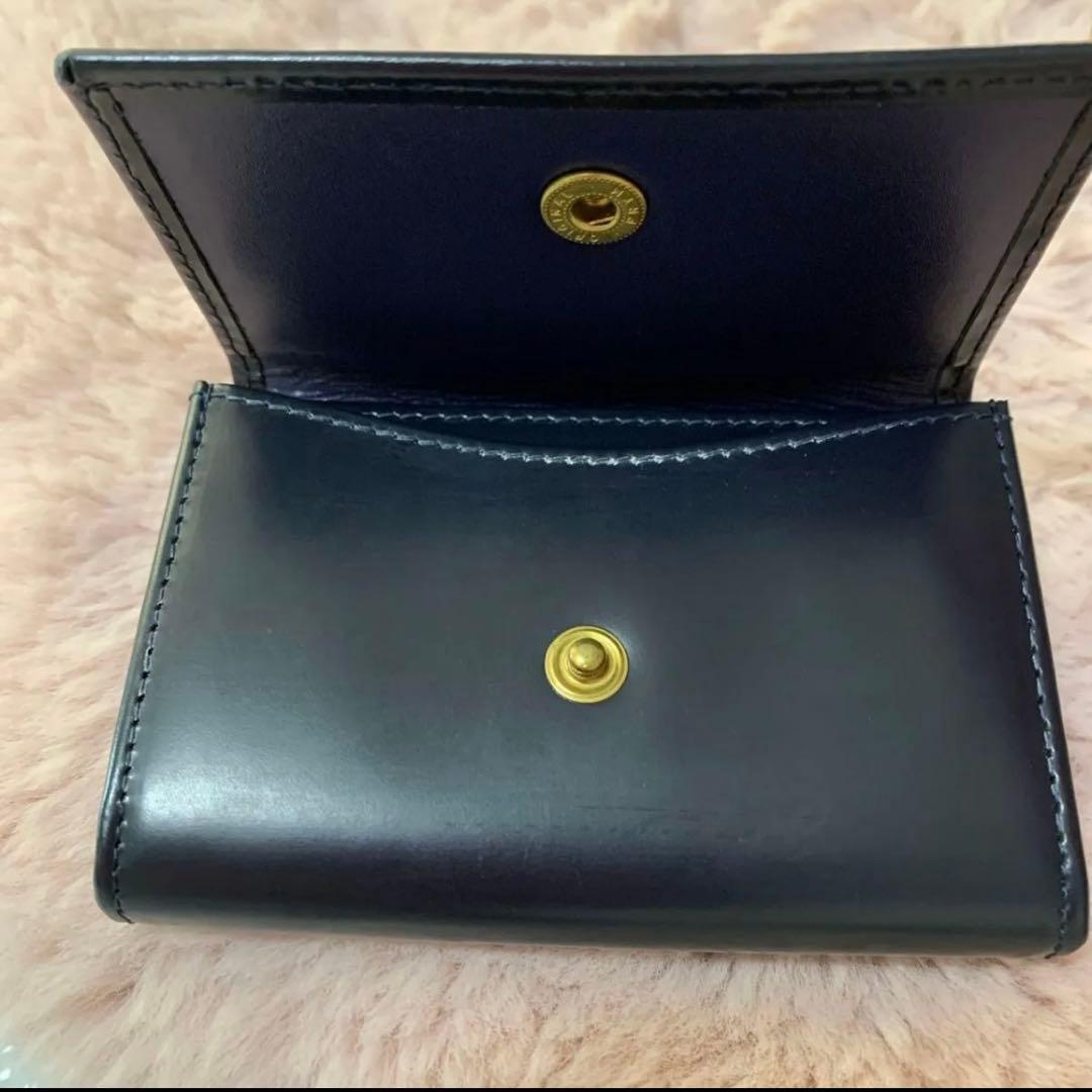 ETTINGER ネイビー パープル 小銭入れ ケース　限定　レア