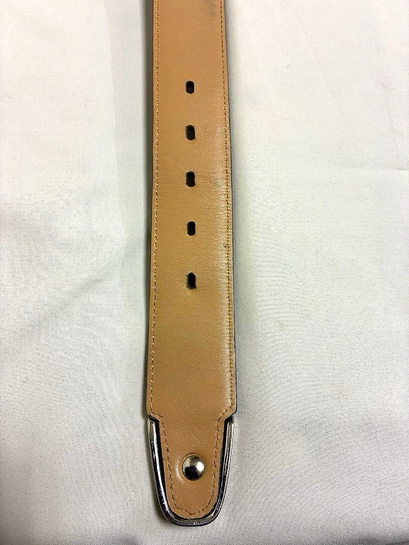 TORNADO MART クロコ型押 デコレーションバックル 本革ベルト