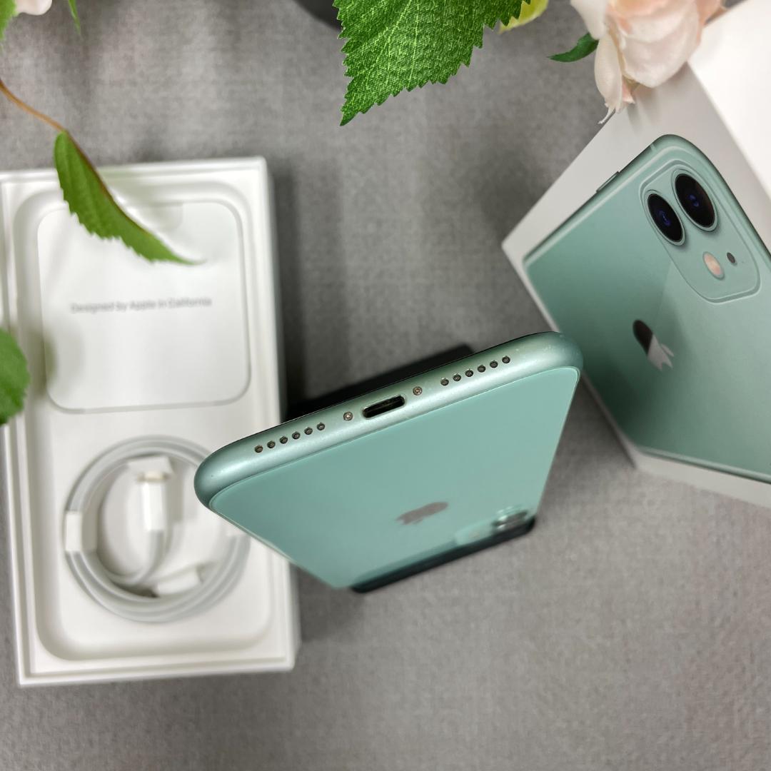 iPhone11 グリーン 64GB 国内版SIMフリー 送料無料