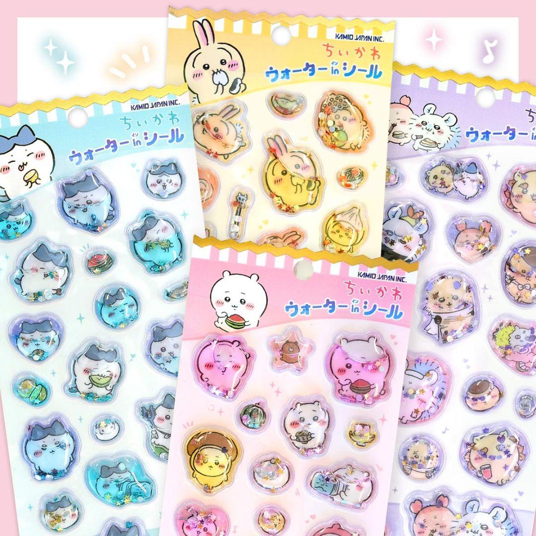 【新品】ちいかわ　ウォーターインシール　4枚