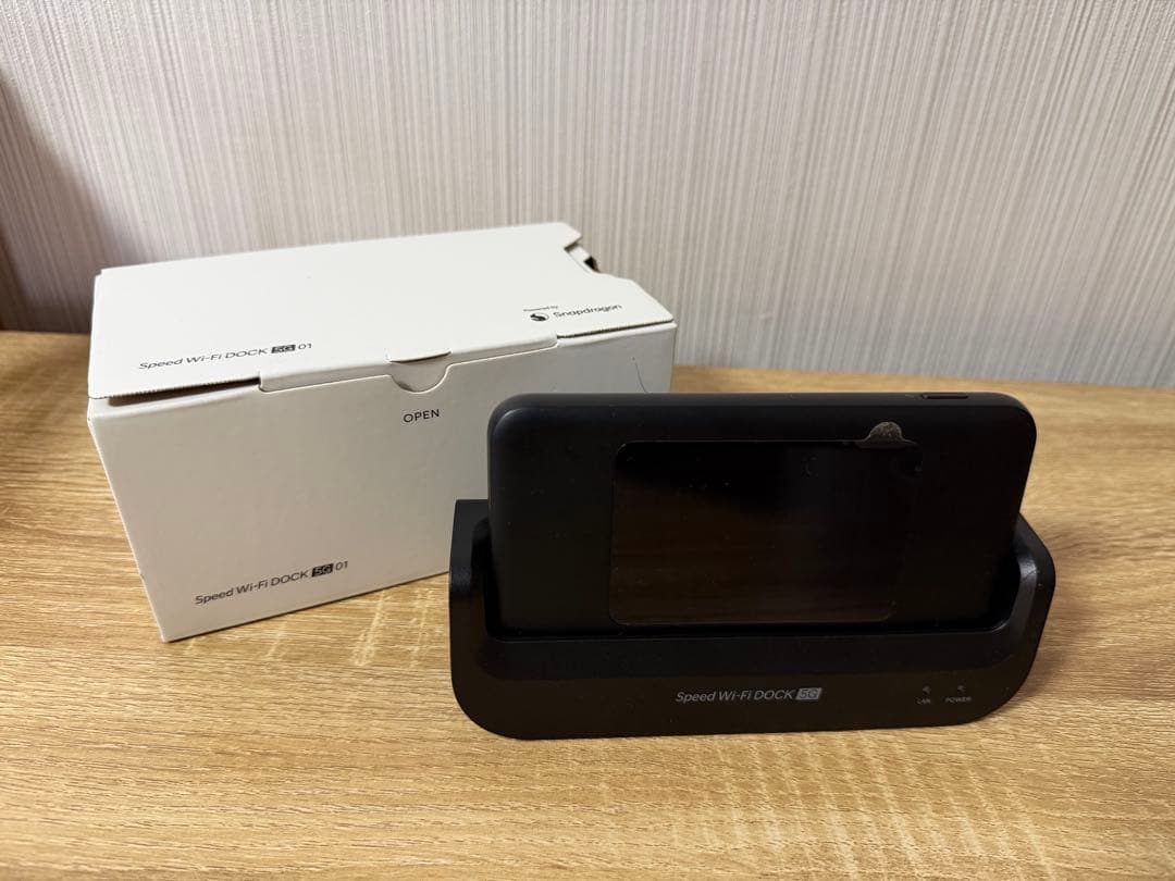 Speed Wi-Fi DOCK 5G 01 CPS01 美品