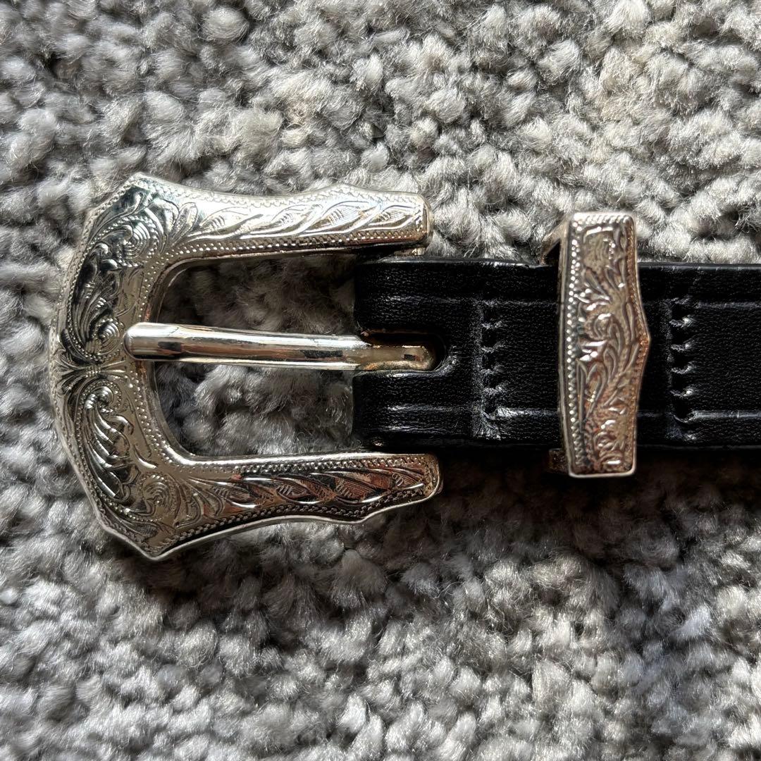 TORY LEATHERトリーレザー 3/4インチウエスタンベルト