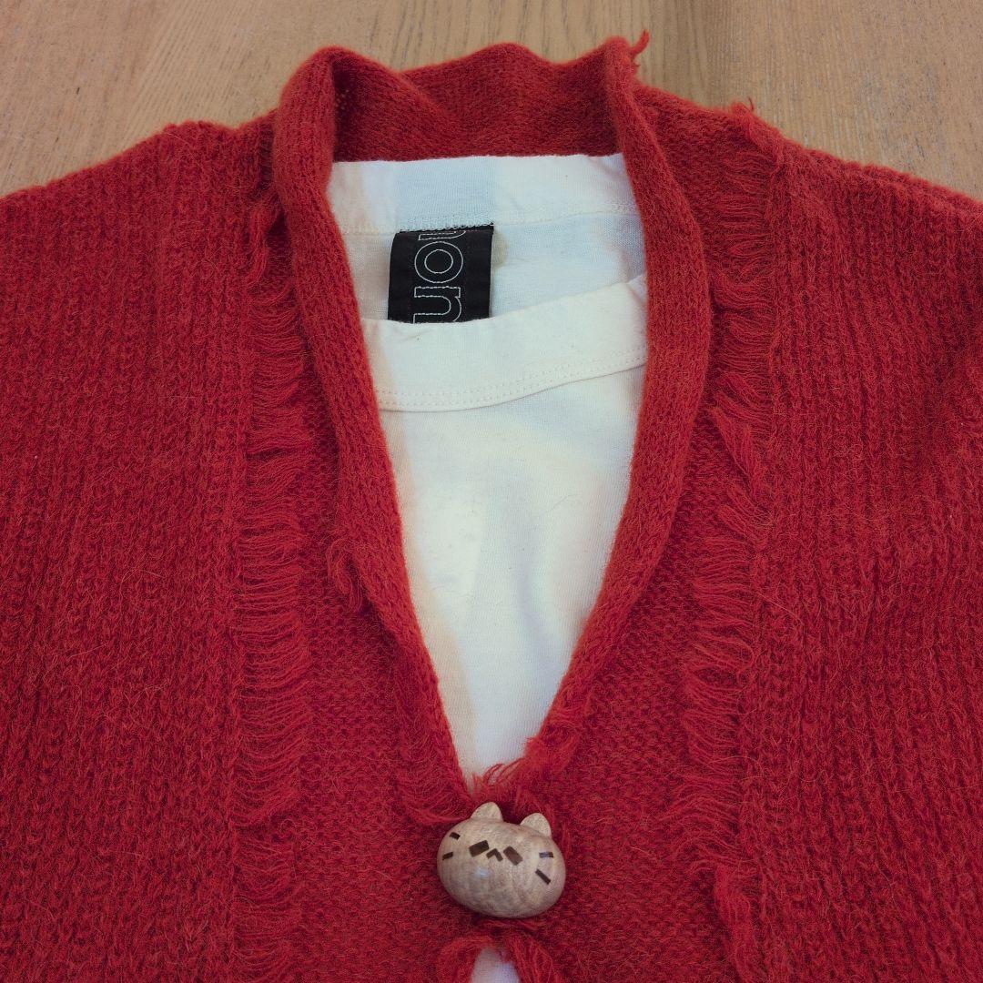 未使用タグ付　ミナペルホネン　カーディガン