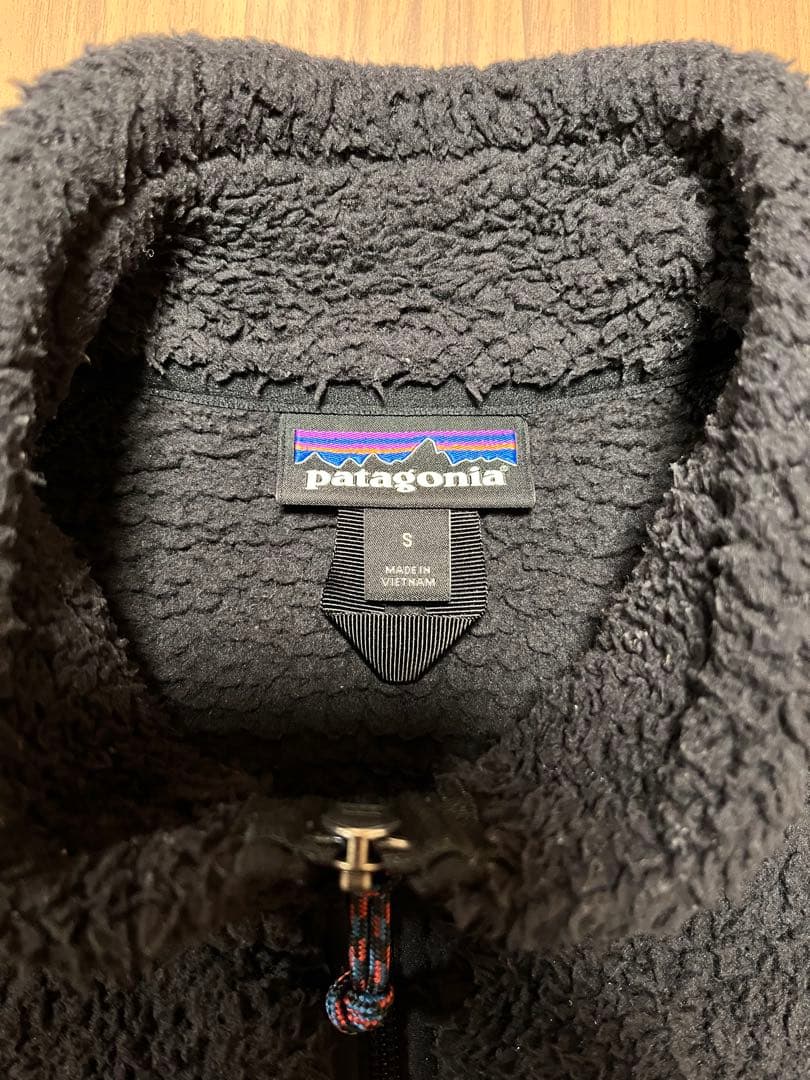 パタゴニア フリース　ベスト　ブラック　黒