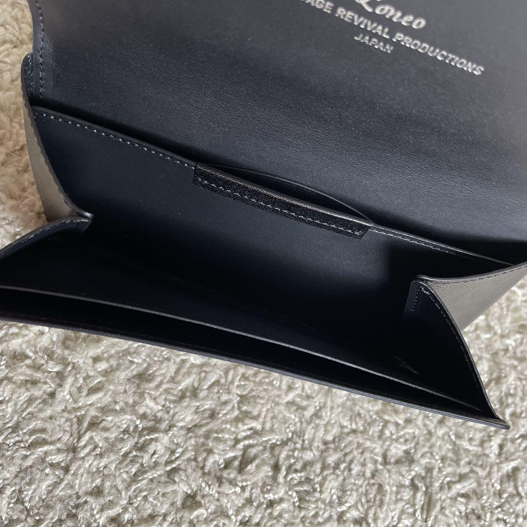 【新品未使用】 LONEO ロネオ 長財布 ブラック レザーウォレット