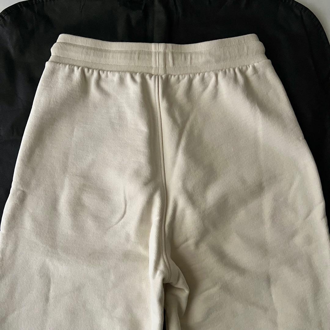 アミパリス スウェットパンツ 肉厚 ベージュ ヘビーウェイト XS ウエストゴム