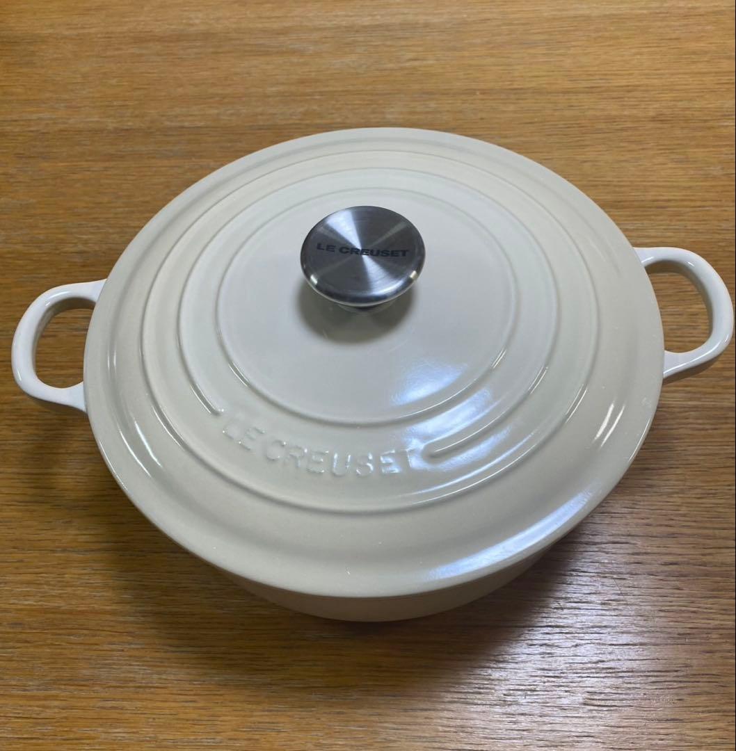LE CREUSET ココット ジャポネーズ 24cm / デューン