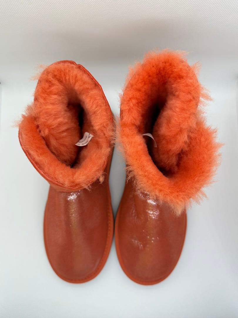 SHEARERS UGG キラキラ　ムートンブーツ　ベイリーボタン