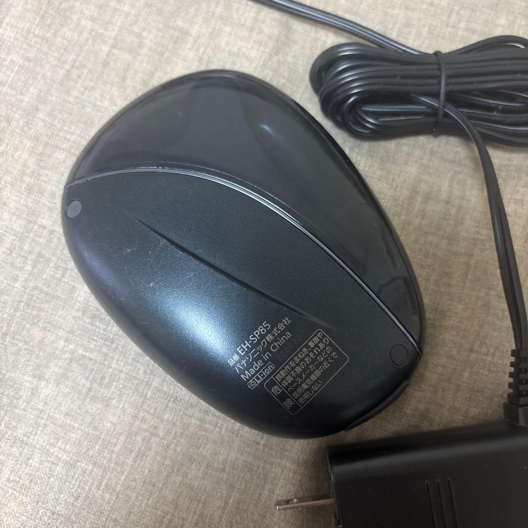 【りぼん】Panasonic 美顔器 ブラック 充電器付きEH-SP85