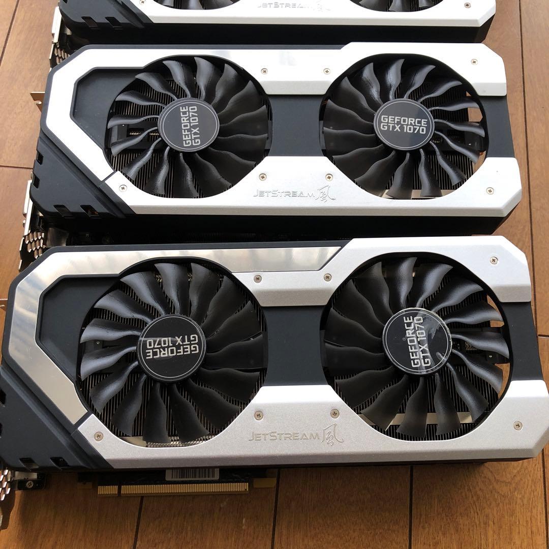 GeForce GTX 1070 JetStream 3枚セット（詳細要確認）
