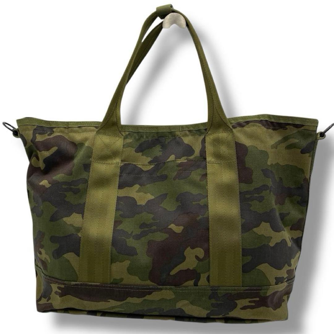 美品 BRIEFING ブリーフィング カモフラ 2WAY バッグ ビジネス