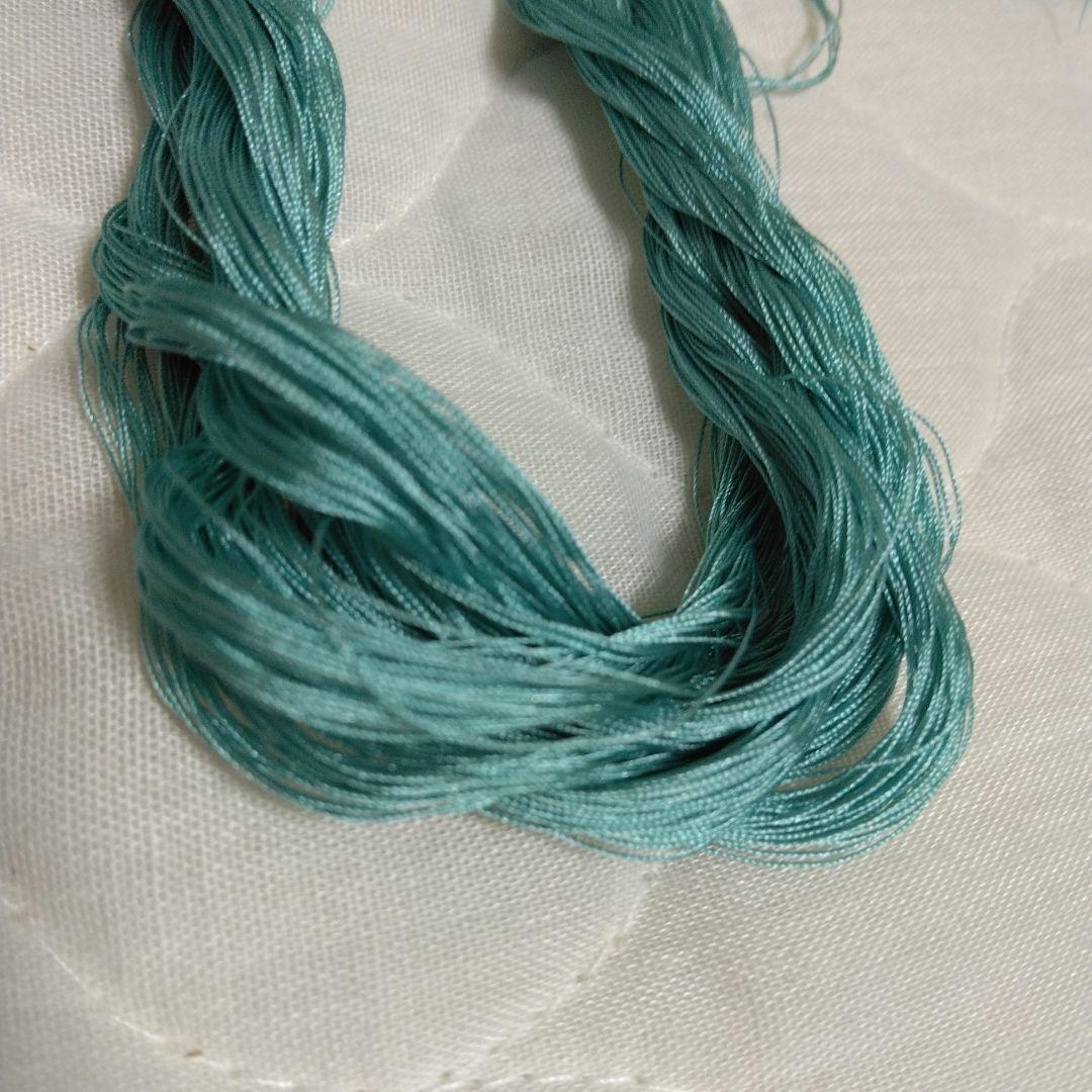 組紐製作用絹糸　無地5個 フキちゃん