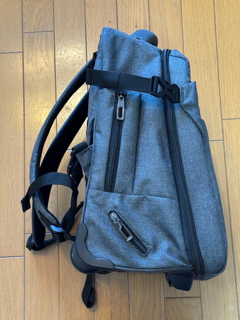 モアエルグ　リュックキャリー 機内持ち込み Sサイズ ダークグレー