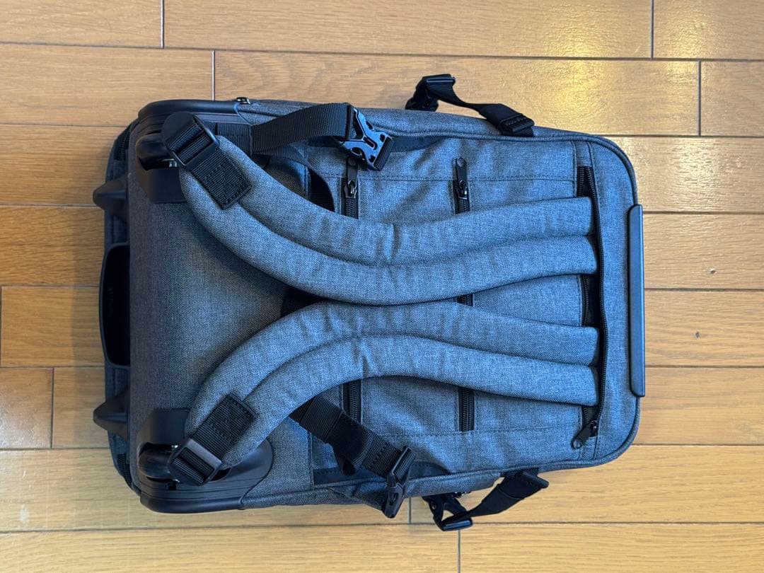 モアエルグ　リュックキャリー 機内持ち込み Sサイズ ダークグレー