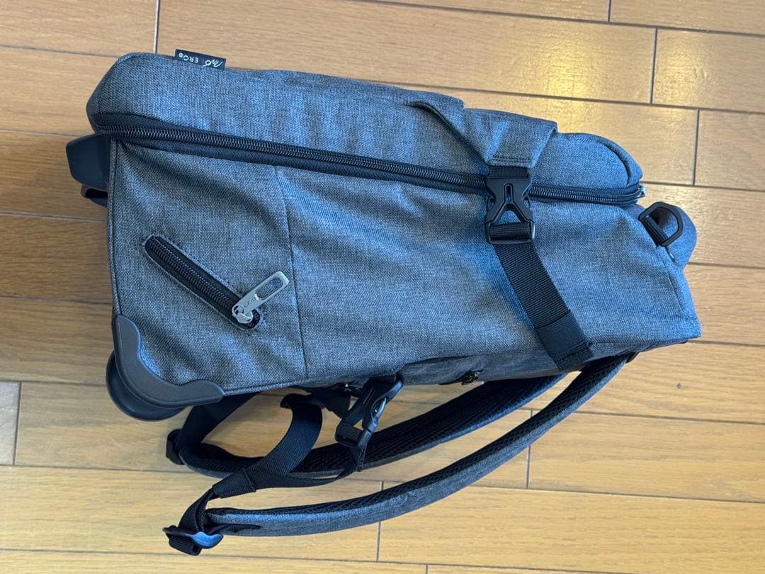 モアエルグ　リュックキャリー 機内持ち込み Sサイズ ダークグレー