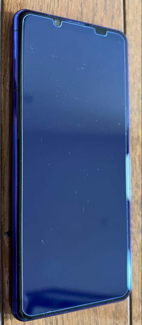 Xperia 5 II 5G SO-52A パープル ジャンク品(画面スジ)